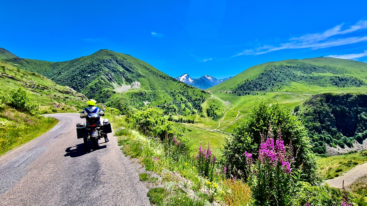 Motorrad Touren in den Seealpen Alp d Huez