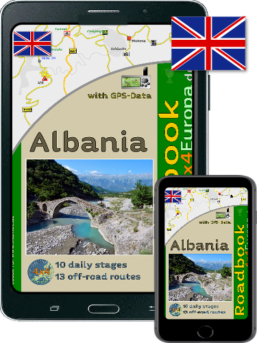 Ebook 4x4 Albania Englisch Language  17 Offroadroutes