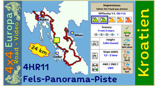 4HR11 Fels - Panorama - Piste Streckenvideo von 4x4Europa.de 