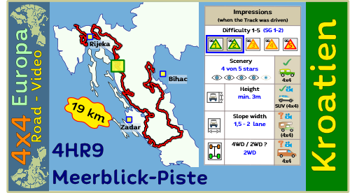 4HR9 Meerblick - Piste Streckenvideo von 4x4Europa.de 