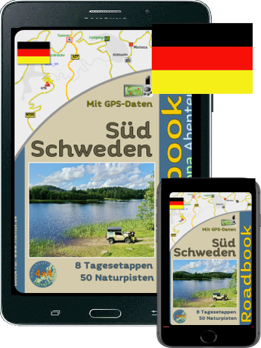 Ebook Reiseführer Offroadreise Schweden mit 50 Naturpisten