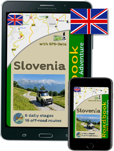 Ebook 4x4 Slovenia Englisch Language  17 Offroadroutes