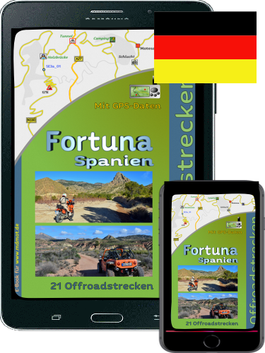 Ebook für Offroadtouren in Spanien bei Murcia Fortuna bestellen