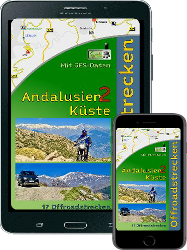 Ebook für Offroadtouren in Spanien bei Andalusien 2 Küste bestellen