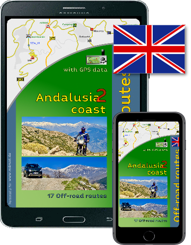 Off-road route guidebook for Andalusia (Spain) as an ebook