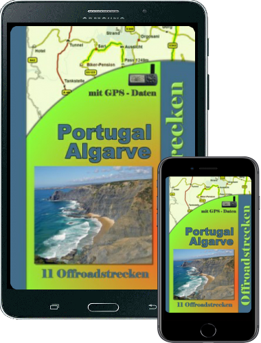 Ebook über Offroadstrecken bei Portugals Algarve inkl. GPS Daten 