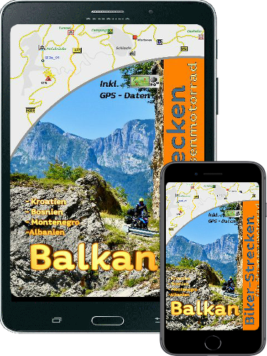 Ebook für Motorradtouren und Strassenmotorrad Balkan bestellen