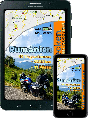 Ebook handy Motorradtour Rumänien