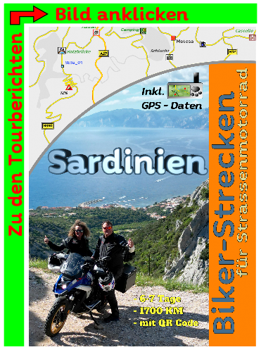 Motorradtour durch die Sardinien (Italien)