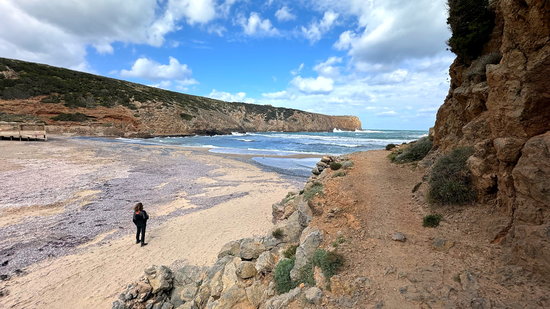 Mit dem Motorrad durch Sardinien zum Dünen Naturschutzgebiet Costa Verde