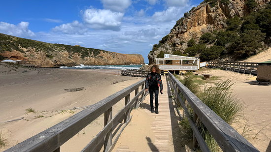 Mit dem Motorrad durch Sardinien zum Dünen Naturschutzgebiet Costa Verde