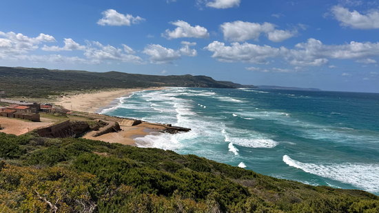 Mit dem Motorrad durch Sardinien zum Dünen Naturschutzgebiet Costa Verde