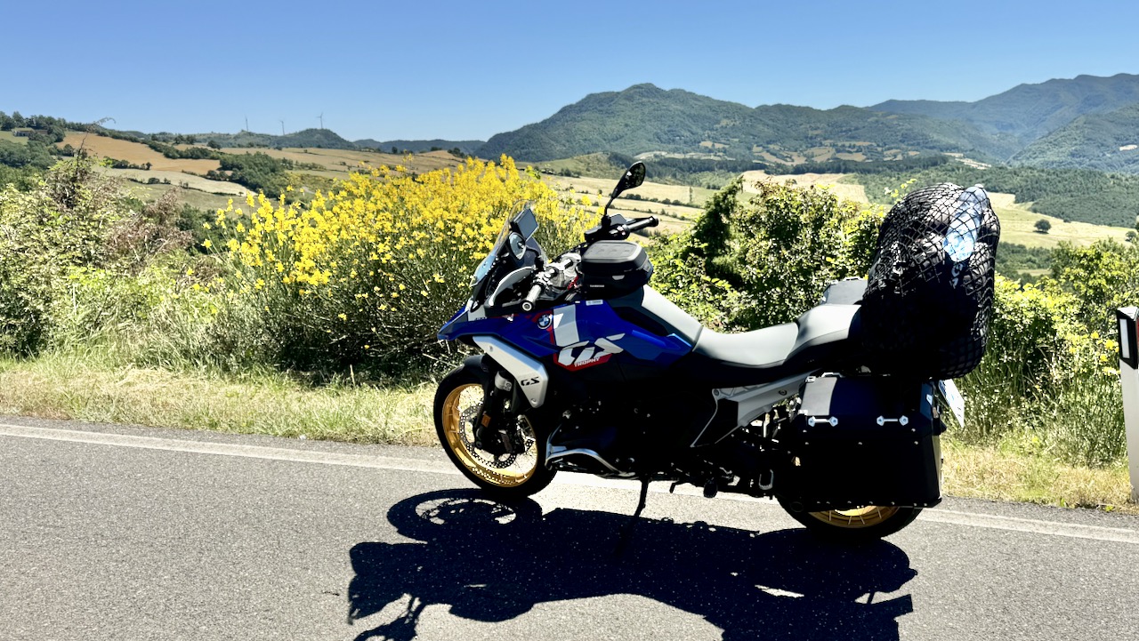 Toskana Passstrassen Motorrad GPX
