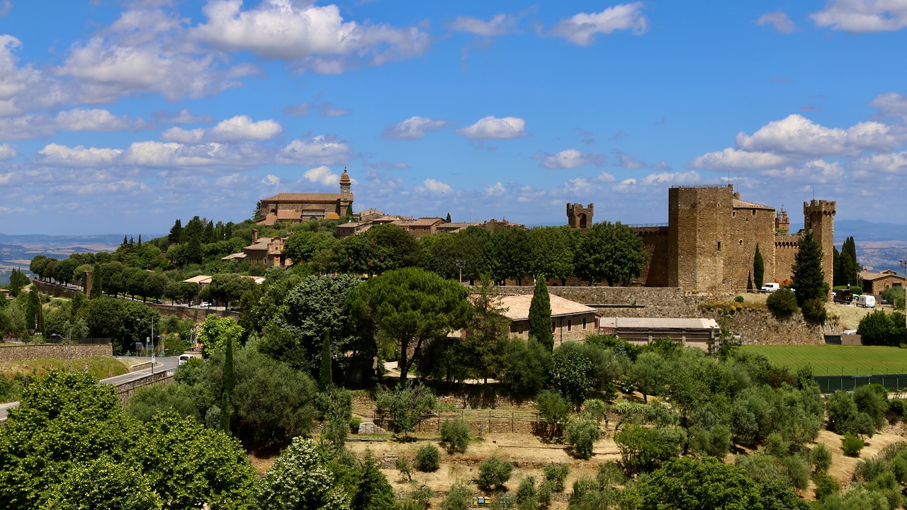 Motorradtour Orbetello bis nach Siena
