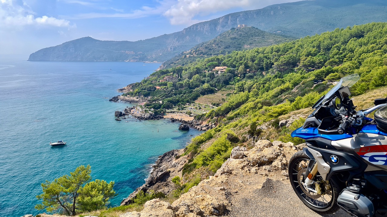Motorradtour Orbetello bis nach Siena