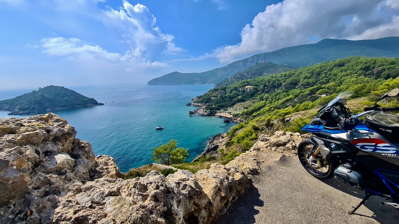 Motorradtour Orbetello bis nach Siena