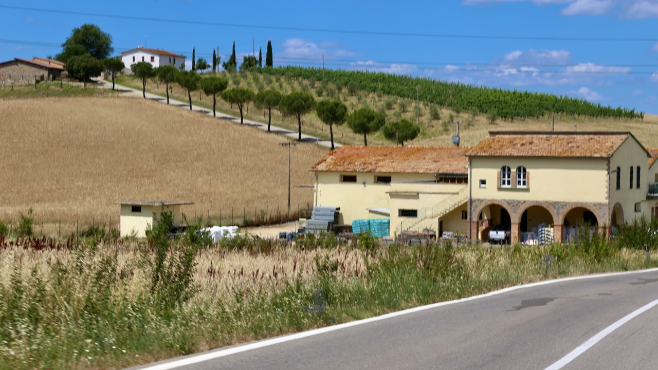 Motorradreisebericht Toskana von Siena über Lucca nach Pisa