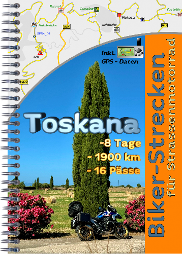 Motorradreisebuch Toskana