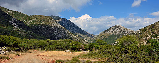 Gebirge Peleponese