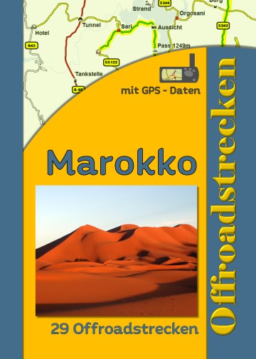 Aktuelles Buch Offroadstrecken Marokko