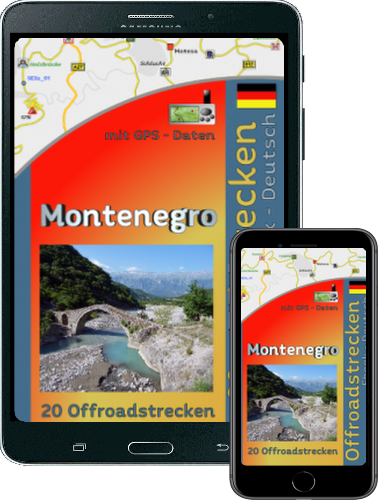 EBook Montenego Offroadstrecken
