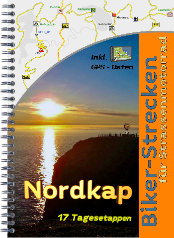 Aktuelles Buch Motorradstrecken Nordkap