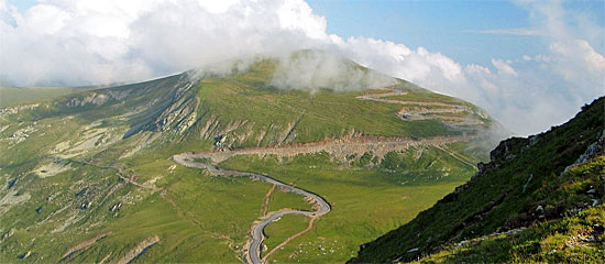 Pass Trans Alpina Rumaenien