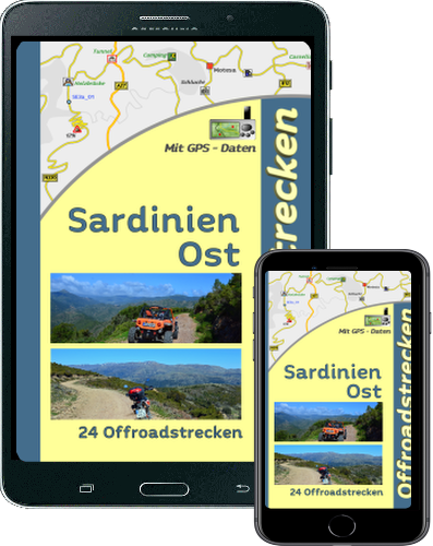 Ebook über Offroadstrecken Sardinien Offroad 4x4 Strecken  (Italien)  inkl. GPS Daten 