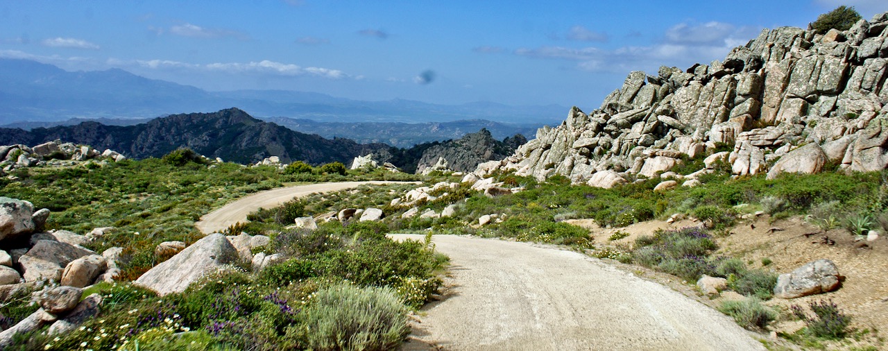 Endurostrecken in Sardinien