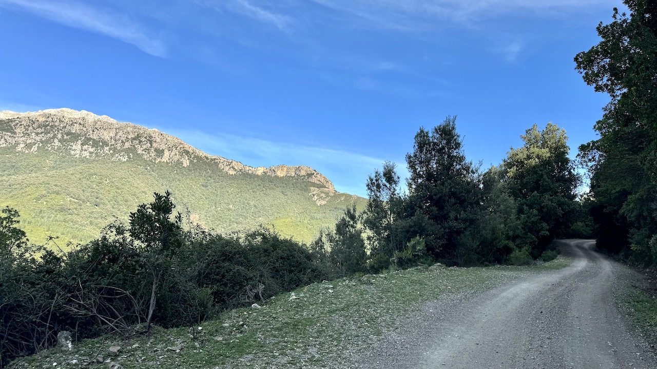 GPS Daten von Offroadtouren auf Sardinien