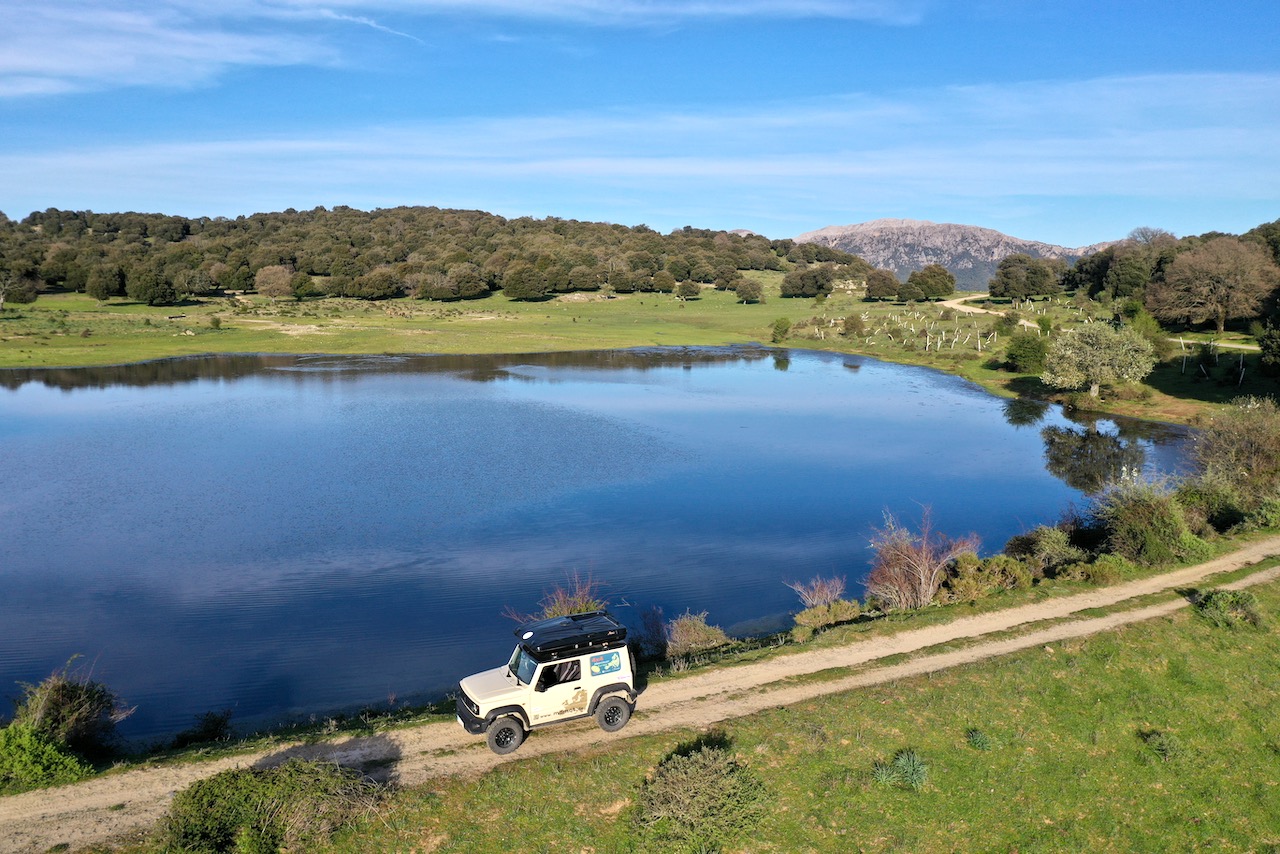 GPS Daten von Offroadtouren auf Sardinien