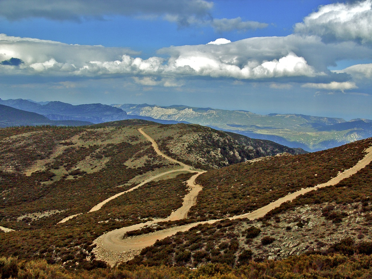 Offroadpiste SA43 auf Sardinien 4x4