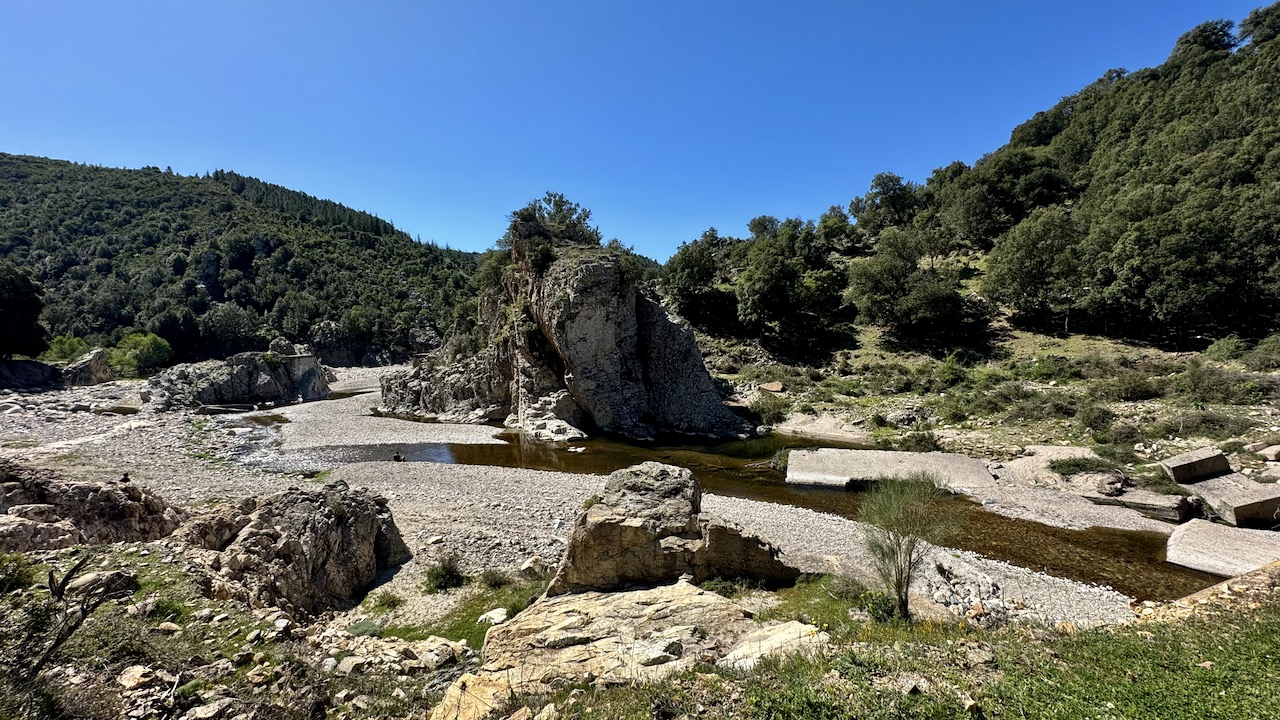 Flumendosa Offroadpiste auf Sardinien