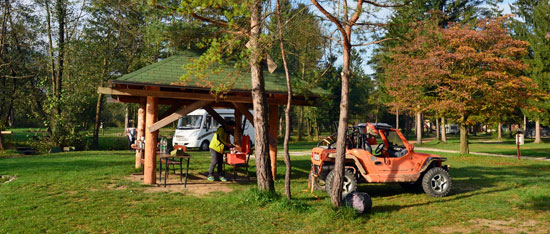 Camping Slowenien menina
