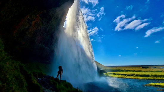 Wasserfälle Island