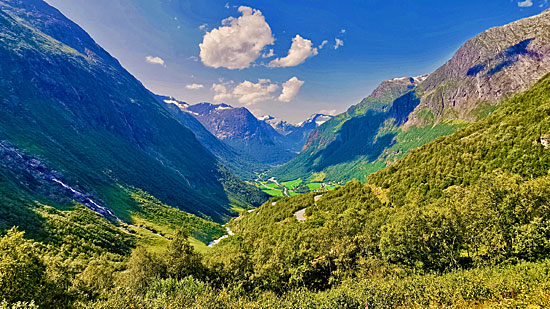 Norwegen Geringer Fjord