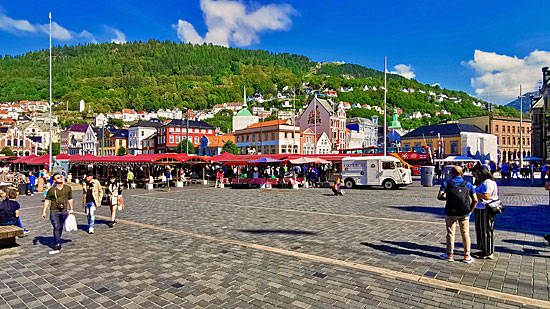 Motorradtour nach Bergen in Norwegen
