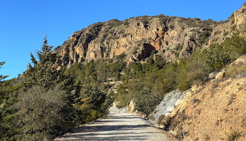Sierra Lucar eine Offroadstrecke in Spanien (Andalusien)