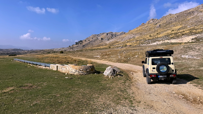 Durch den Nationalpark Sierra Garzorla (Spanien Andalusien) geht es mit dem 4x4 Suzuki, Devender oder aber auch mit dem Grenadier