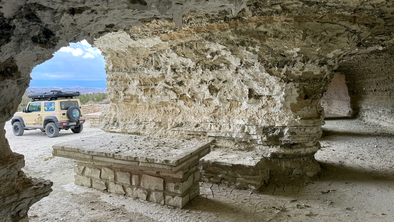 Offroadstrecke BA1 in Andalusien mit dem 4x4 Geländewagen inkl. GPX Tracks