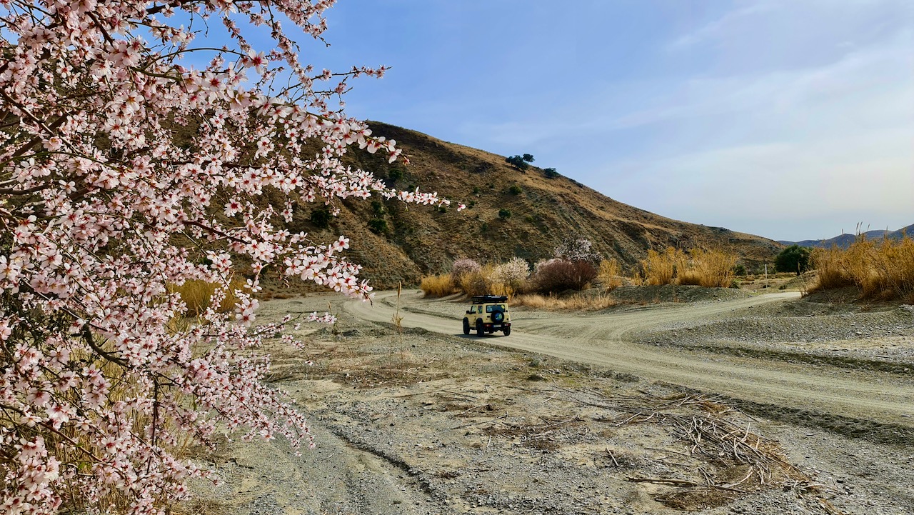 Tracks von Offroad Touren in Spanien auch im Winter fahrbar als GPX Track oder GPS Daten in KML oder KMX