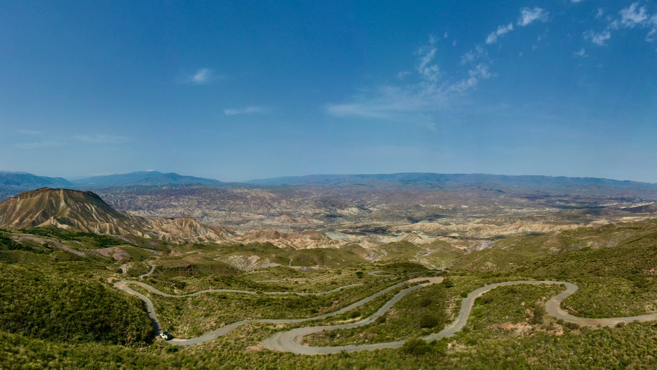Tabernas Wüste und Westernstadt in Andalusien, auch hierher führt eine unserer Offroadstrecken mit dem 4x4