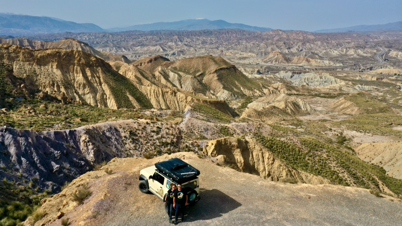 Tabernas Wüste und Westernstadt in Andalusien, auch hierher führt eine unserer Offroadstrecken mit dem 4x4
