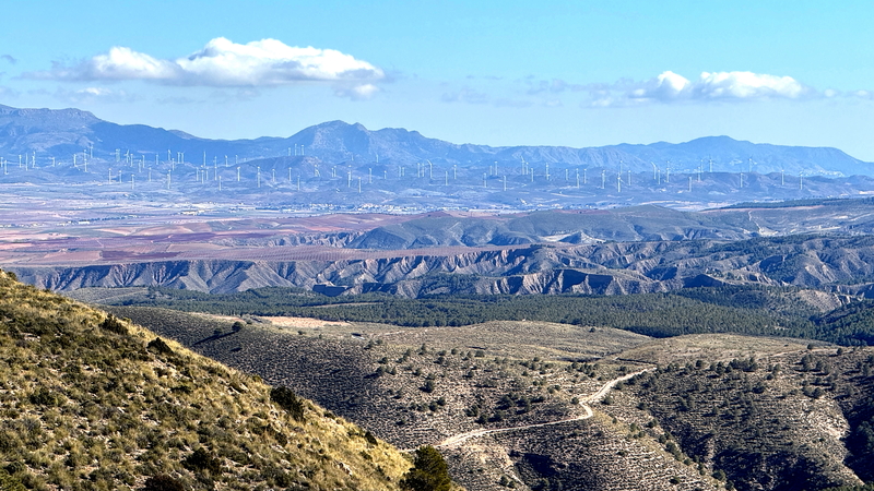 Offroadstrecke durch die Sierra Baza