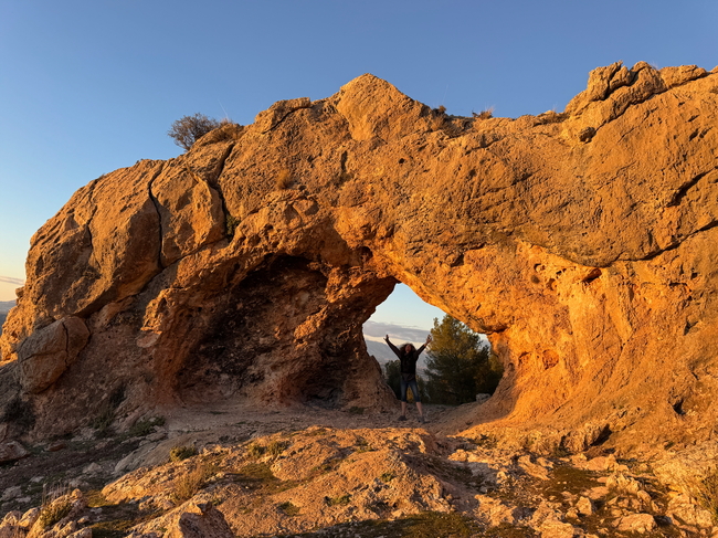 Tolle Offroadstrecke auf den Hausberg von Baza in Spanien