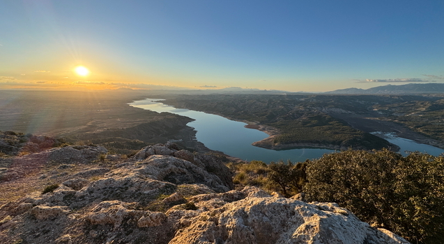 Tolle Offroadstrecke auf den Hausberg von Baza in Spanien