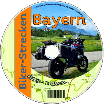 GPS Daten CD Bayern