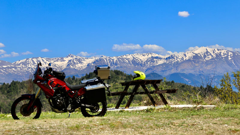 Motorrad Traumstrecden Griechenland
