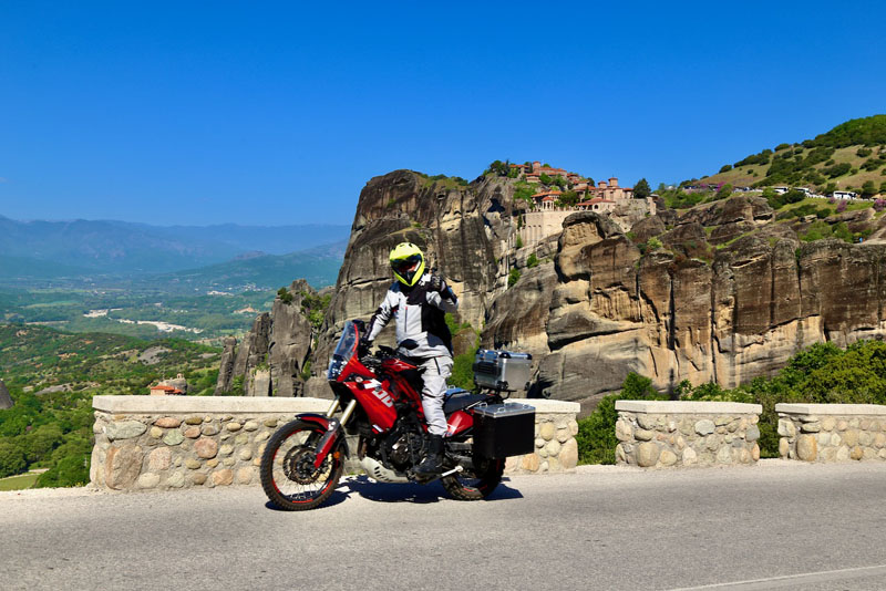 Motorrad Tour Meteora Klöster