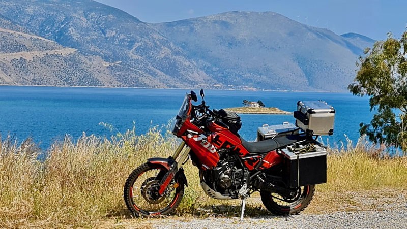 Motorradreisebericht Griechenland Delphi